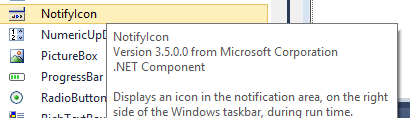 Create a System Tray Application using Notification Icon in C# and VB.Net